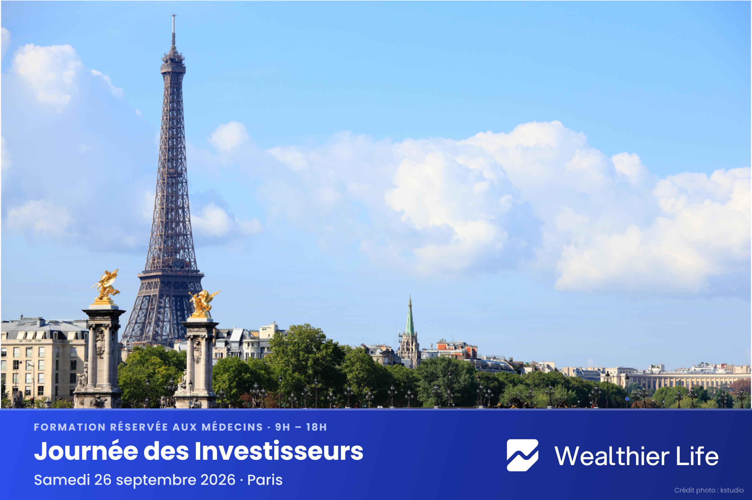Investir en tant que médecin avec Wealthier Life, préparation retraite médecin, formation investissement médecin, gérer cabinet médical SELARL SELAS SPFPL holding médecin
